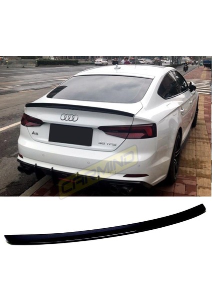 Audi A5 Bagaj Üstü Piano Black Spoiler 2017-2020