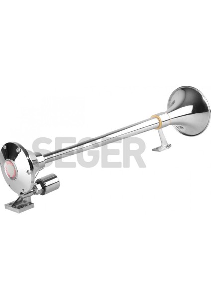 Marin Korna Krom 24V 70CM Gemi Tekne Yat Vapur Tren Tır Kamyon Otobüs Korna fırsatları