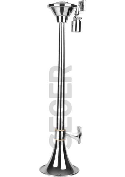 Marin Korna Krom 24V 70CM Gemi Tekne Yat Vapur Tren Tır Kamyon Otobüs Korna indirimleri