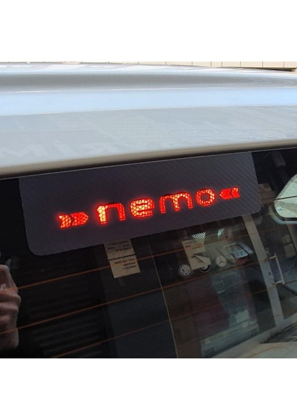 Citroen Nemo Karbon Arka Fren Stop Lambası Sticker modelleri