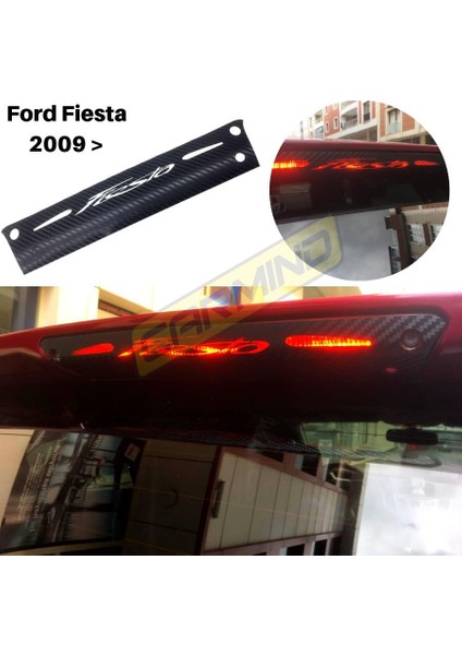 Ford Fiesta Karbon Arka Fren Stop Lambası Sticker