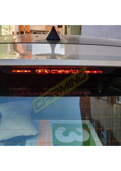 Kia Ceed Karbon Arka Fren Stop Lambası Sticker 2012-2017 modelleri