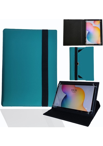 Polypad 528 Hd - 7" Tablet Uyumlu Standlı Üniversal Kapaklı Tablet Kılıfı