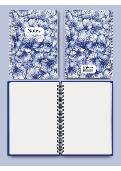 A5 Çizgisiz Defter 80 Yaprak