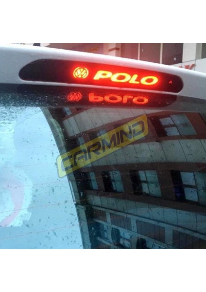 Vw Polo Karbon Arka Fren Stop Lambası Sticker 2010-2017 modelleri