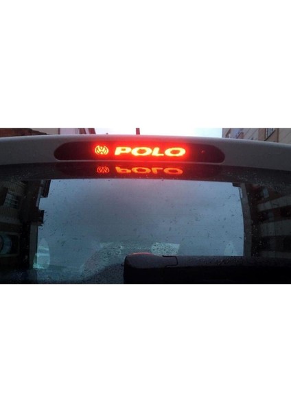 Vw Polo Karbon Arka Fren Stop Lambası Sticker 2010-2017 indirimleri
