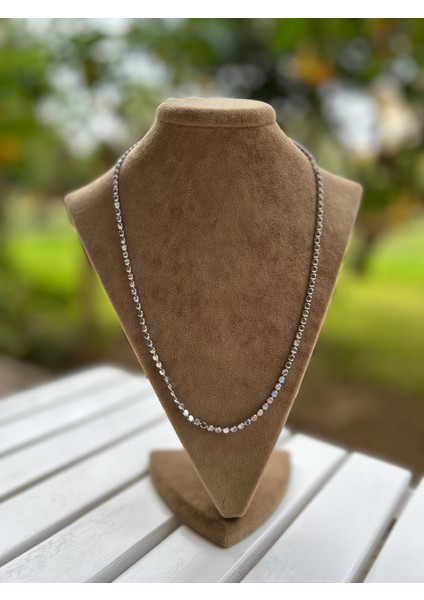 Vıp Çelik Silver 60CM Ezme Zincir Kolye fiyatları