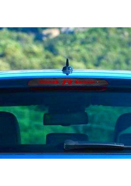 Vw Golf 7 R Style Karbon Arka Fren Lambası Sticker fırsatları