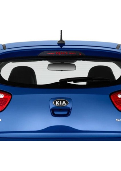 Kia Rio Hb Karbon Arka Fren Stop Lambası Sticker 2011-2017 fırsatları