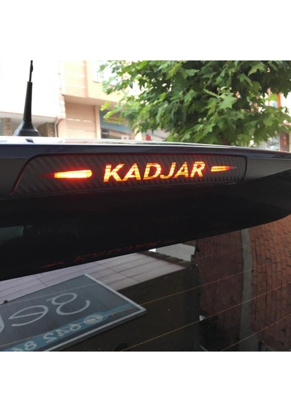 Renault Kadjar Karbon Arka Fren Stop Lambası Sticker fırsatları