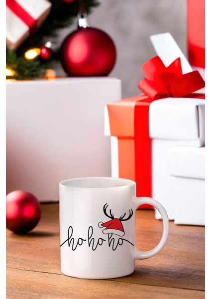 Yılbaşı Temalı Kupa Bardak