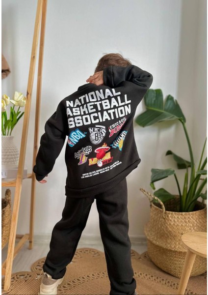 Erkek Çocuk Nba Basketball Baskılı Eşofman Takımı fiyatları
