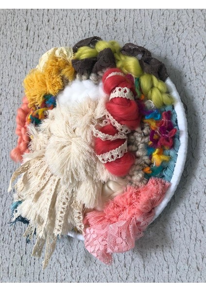 Doğum Günü Bohem Etnik Dantelli Renkli Makrome Keçe Dekoratif Yuvarlak Ev Salon Yatak Odası Dekoru fiyatları