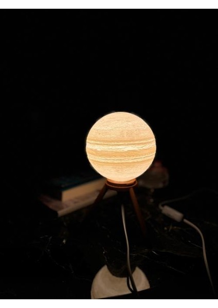 Gezegen (Jüpiter) Lamba - Dekoratif LED Gece Lambası modelleri
