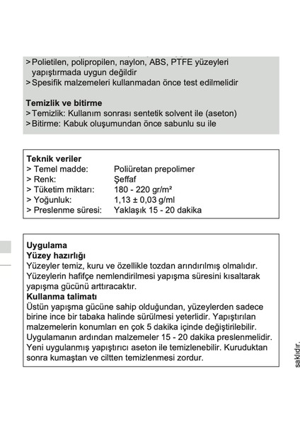 Force Fix Sıvı Çivi 290ml 5'Li Avantaj Paket modelleri