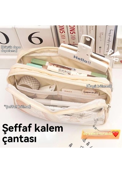 Büyük Kapasiteli Yeni Yüksek Değerli Kalem Kutusu (Yurt Dışından)