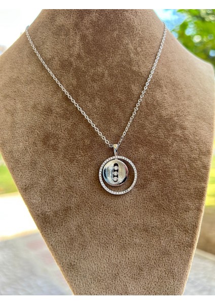 Vıp Çelik Silver Halka Kolye fiyatları