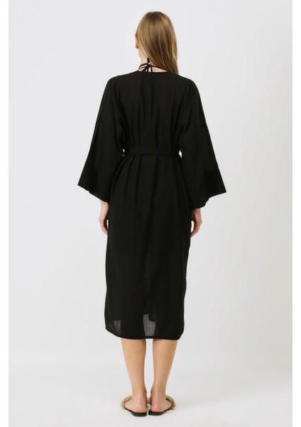 Şortlu Kimono Takım 9069 Siyah