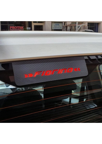 Fiat Fiorino Karbon Arka Fren Stop Lambası Sticker fiyatları