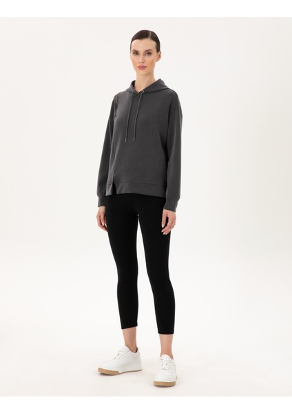 Kadın Siyah Slim Fit Tayt 50300720-VR046