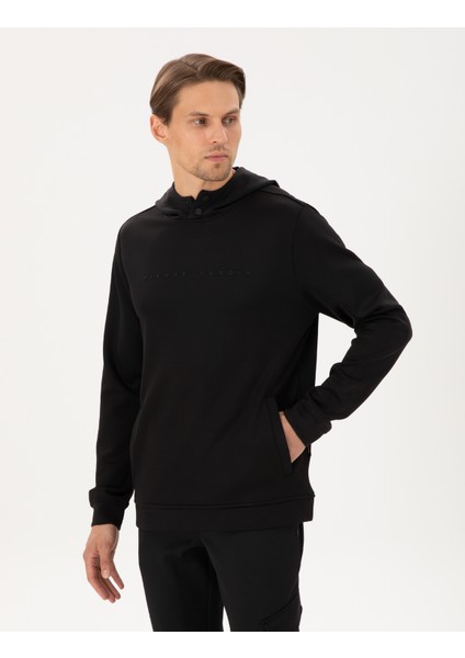 Erkek Siyah Regular Fit Sweatshirt 50292498-VR046