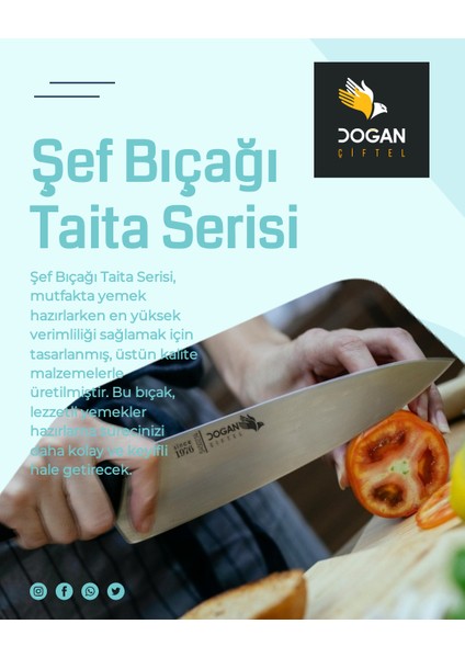 Doğan Çiftel Şef Bıçağı