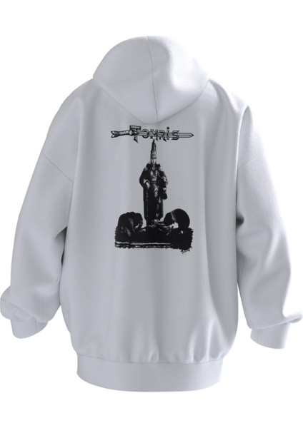 Sırt Baskılı Tomris Hatun Tomris Tasarımlı Unisex Hoodie