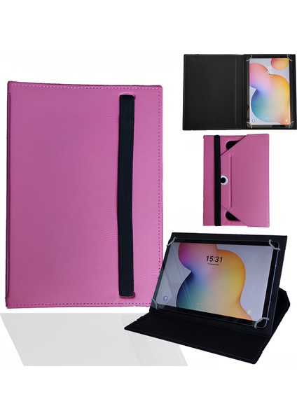 Concord C-754 Pie 4 GB 64 GB Wifi 10.1" Tablet Uyumlu Standlı Üniversal Kapaklı Tablet Kılıfı