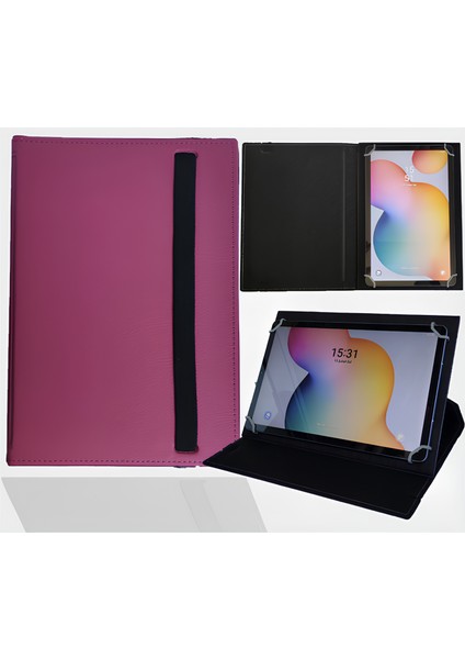Concord C-754 Pie 4 GB 64 GB Wifi 10.1" Tablet Uyumlu Standlı Üniversal Kapaklı Tablet Kılıfı