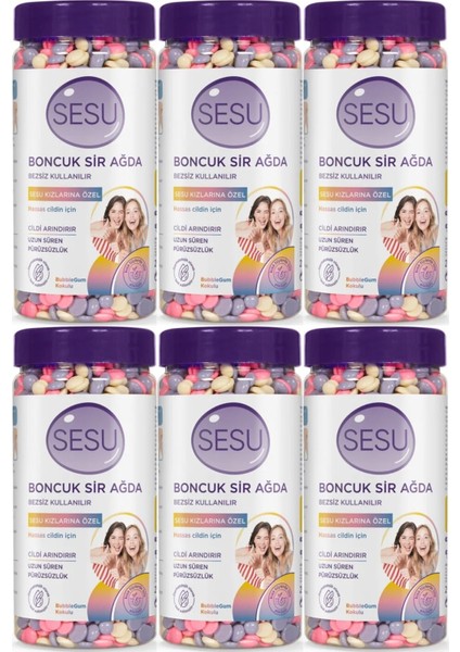 Boncuk Sir Ağda Ilk Adım 250GR Hassas (6 Lı Set)