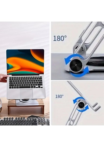 Buffer® 360 Derece Dönebilen Hava Aldıran Laptop Standı