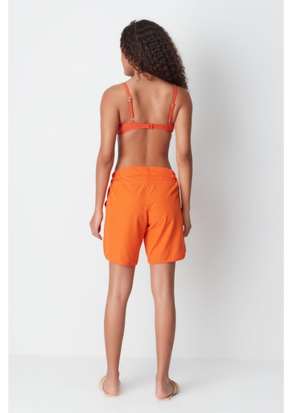 Kadın Deniz Şortu Bn-16 Oranj fırsatları