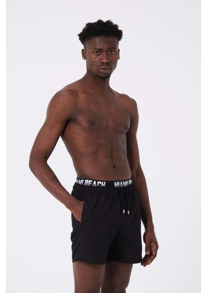 Erkek Boxer Deniz Şortu 240 Siyah fiyatları