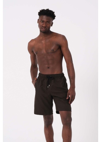 Erkek Uzun Deniz Şortu 2206 Haki