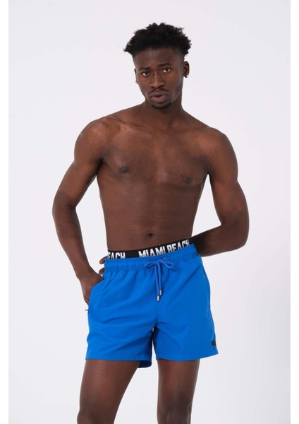 Erkek Boxer Deniz Şortu 240 Sax