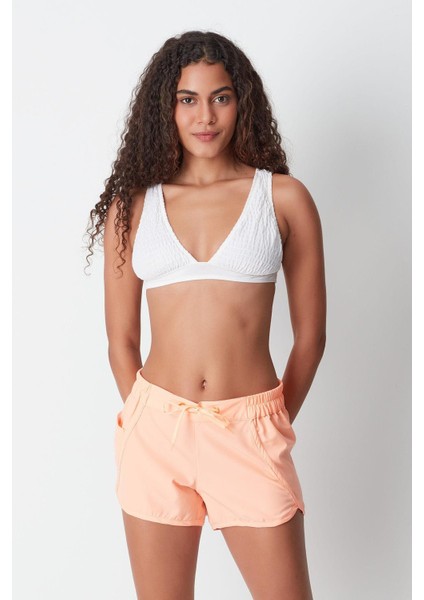 Kadın Deniz Şortu Bn-15 Somon modelleri