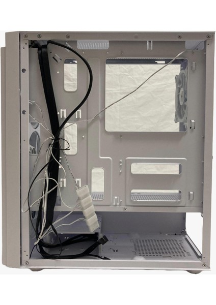 Rainy Beyaz 4X120MM Rainbow Fan E-Atx Oyuncu Bilgisayar Kasası indirimleri