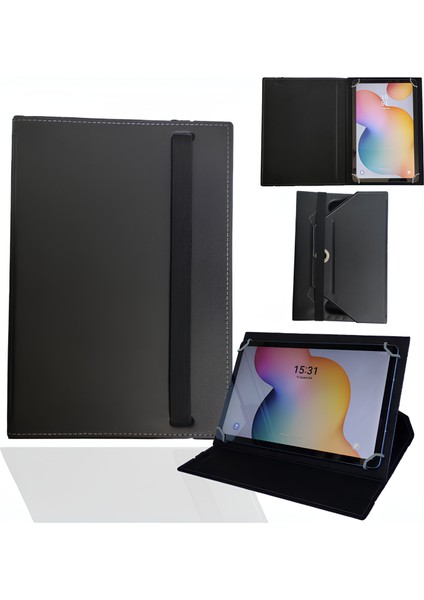 Onyo Funnytab Sylvester - 7" Tablet Uyumlu Standlı Üniversal Kapaklı Tablet Kılıfı