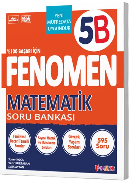 Fenomen 5 Matematık (B) Soru Bankası