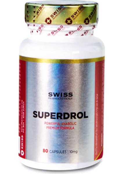 Supplement Superdrol 10MG 80 Capsul