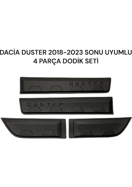 Dacia Duster Kapı Koruma Seti 2018-2023 Sonu Uyumlu Dodik Set