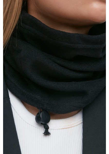 Unisex Polar Çok Fonksiyonlu Boyunluk Bere 8005 Siyah