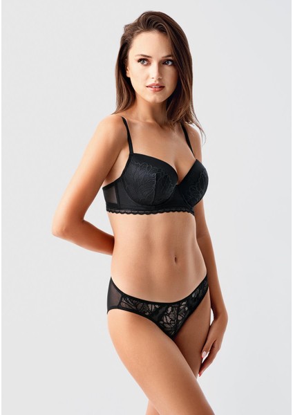 Desteksiz Sütyen Külot Takım C14165 Siyah fiyatları