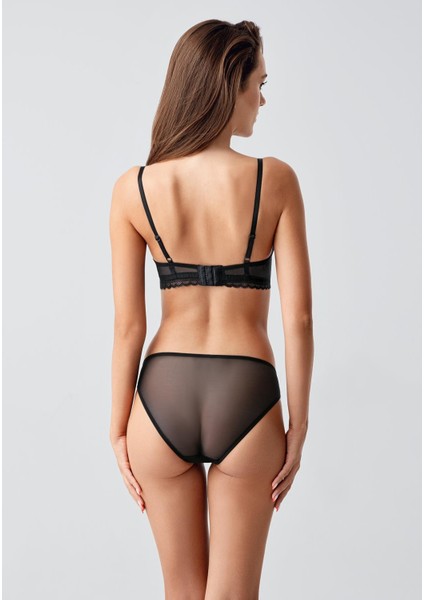 Desteksiz Sütyen Külot Takım C14165 Siyah fırsatları