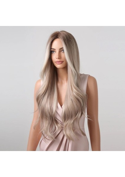 Kumral Gri Ombreli Peruk