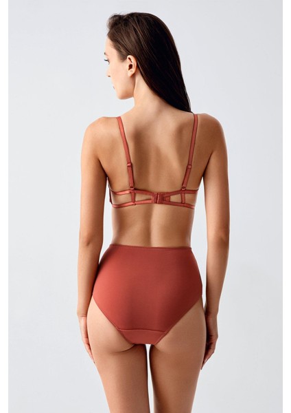 Desteksiz Sütyen Külot Takım C14163 Kiremit fırsatları