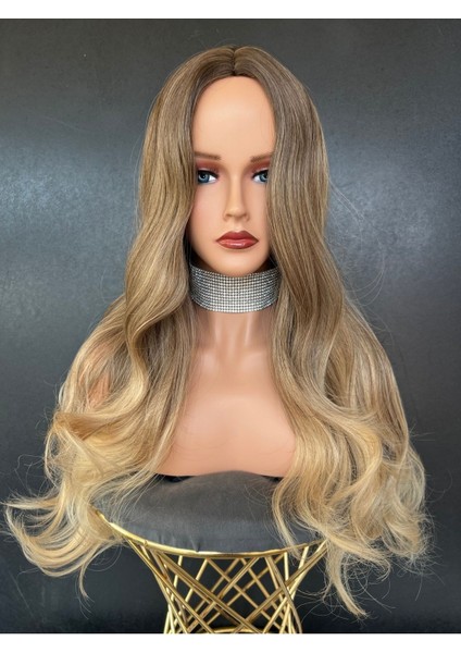 Kumral Bal Köpüğü Ombreli Dalgalı Peruk