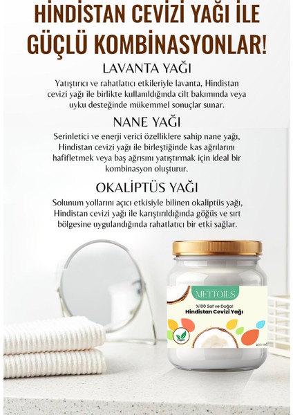 Hindistan Cevizi Yağı %100 Saf ve Doğal Soğuk Sıkım Hindistan Cevizi Yağı fırsatları