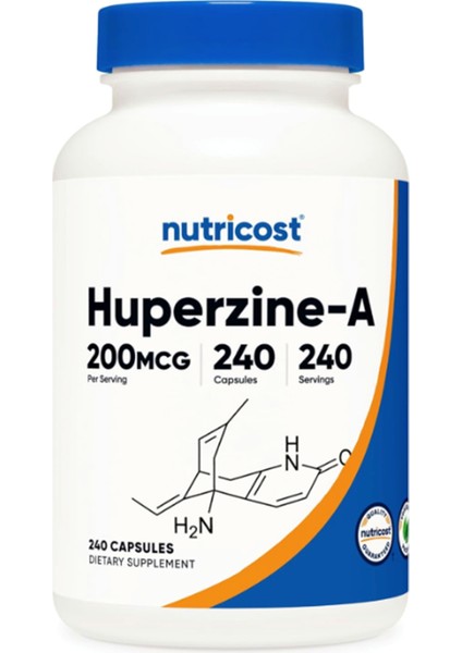 Huperzine A 200MCG, 240 Capsul