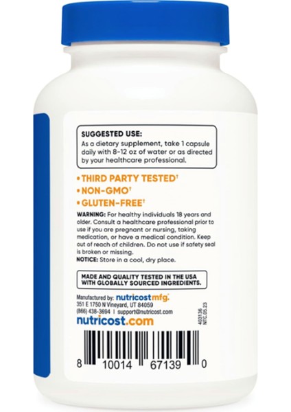Huperzine A 200MCG, 240 Capsul